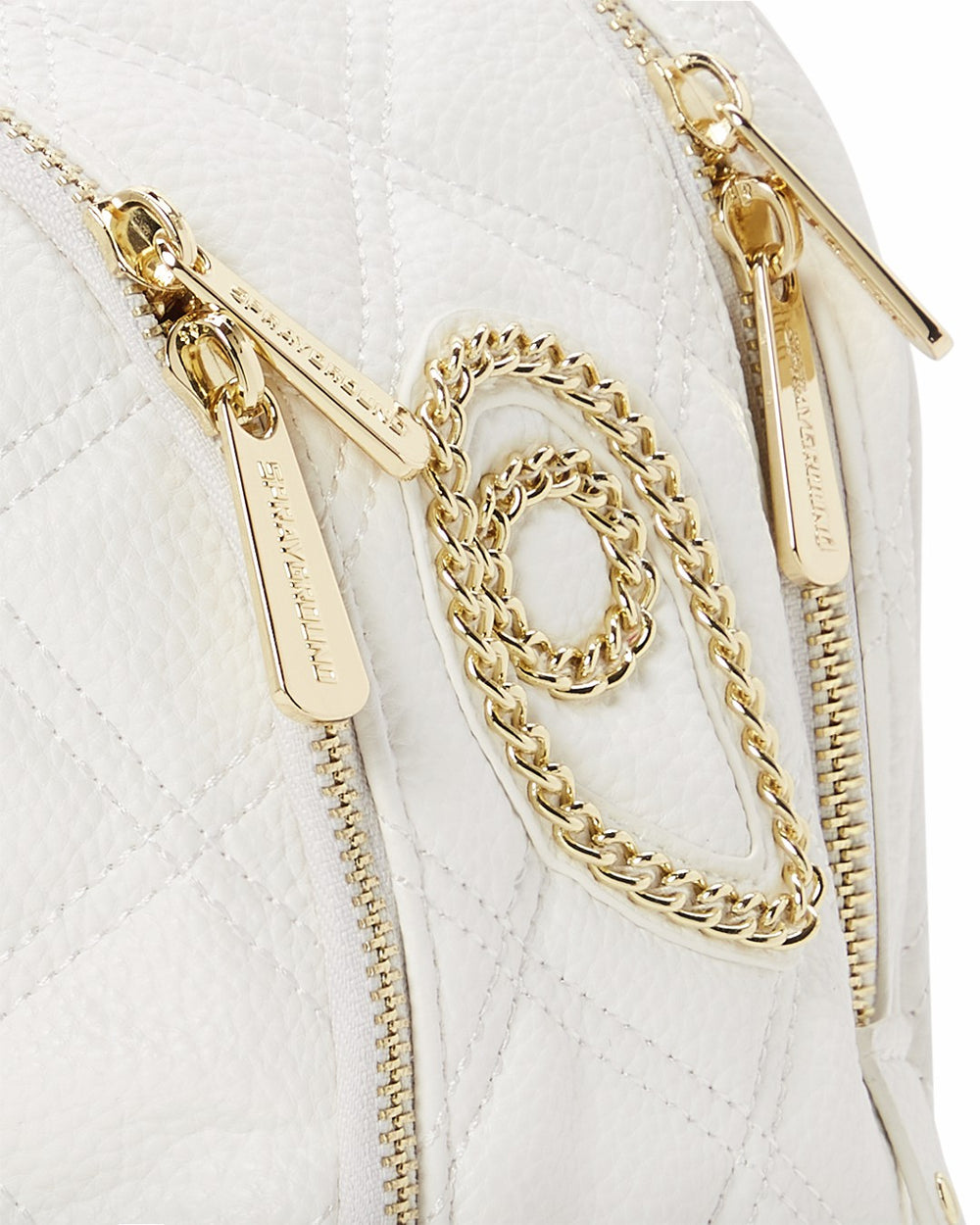 RIVIERA LE BLANC GOLD CHAIN SHARK SAVAGE BACKPACK | Sprayground Outlets