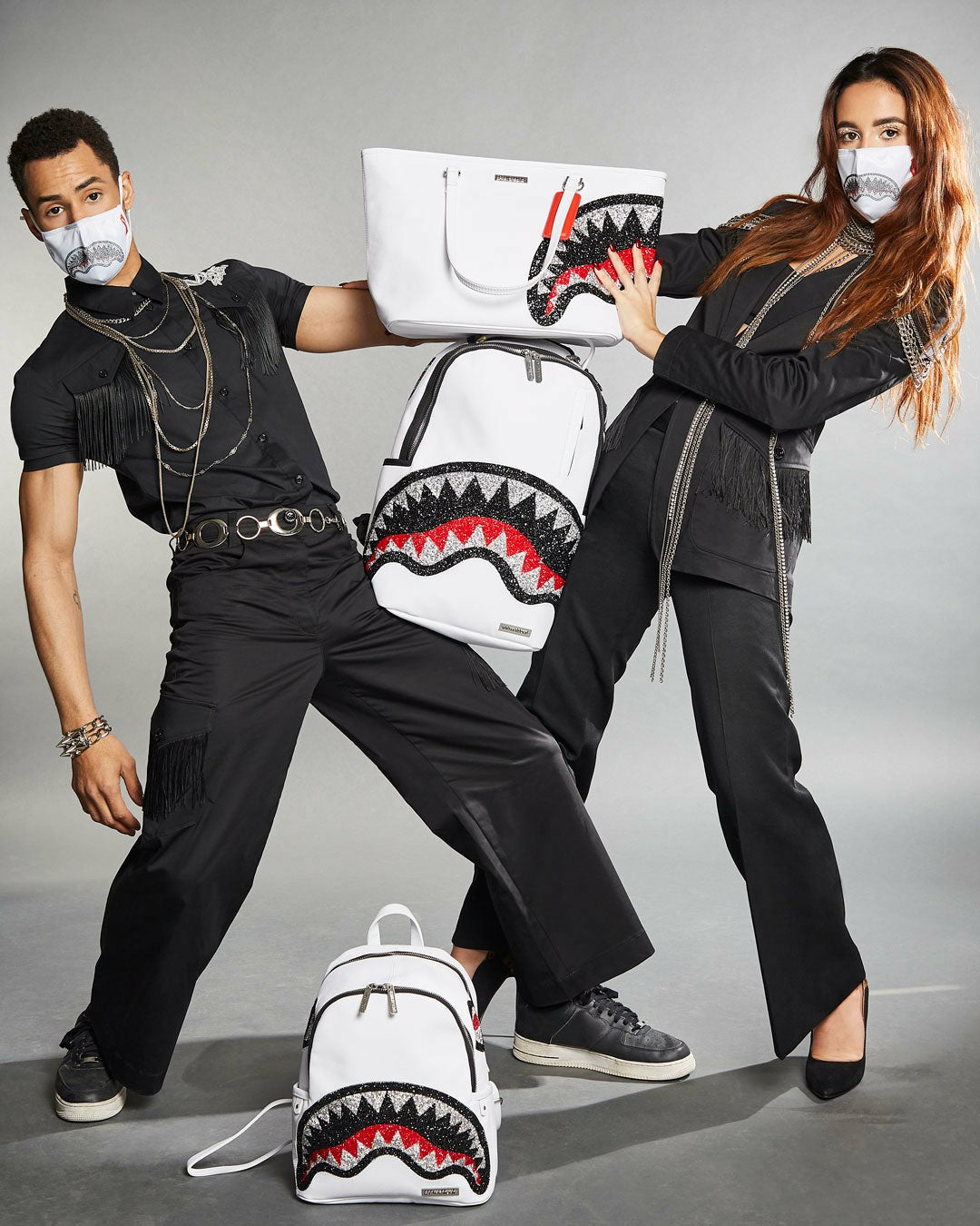 CLEARCUT SAVAGE BACKPACK (WHITE) | Sprayground Limited Offer