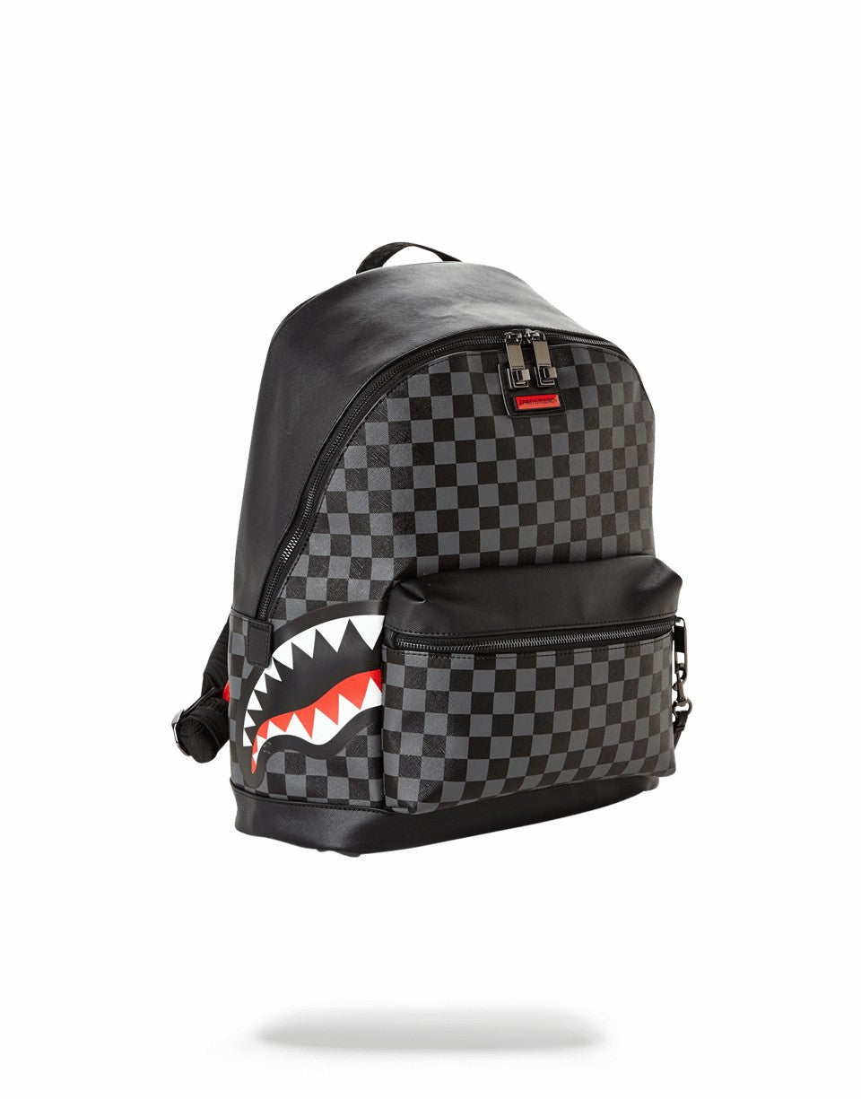 SHARKS IN PARIS (BLACK CHECKERED EDITION) | Sprayground Sale