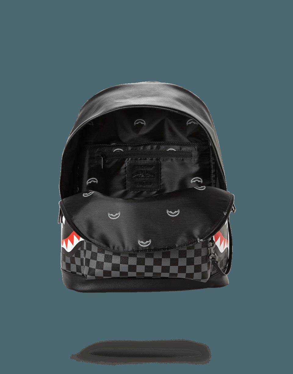 SHARKS IN PARIS (BLACK CHECKERED EDITION) | Sprayground Sale