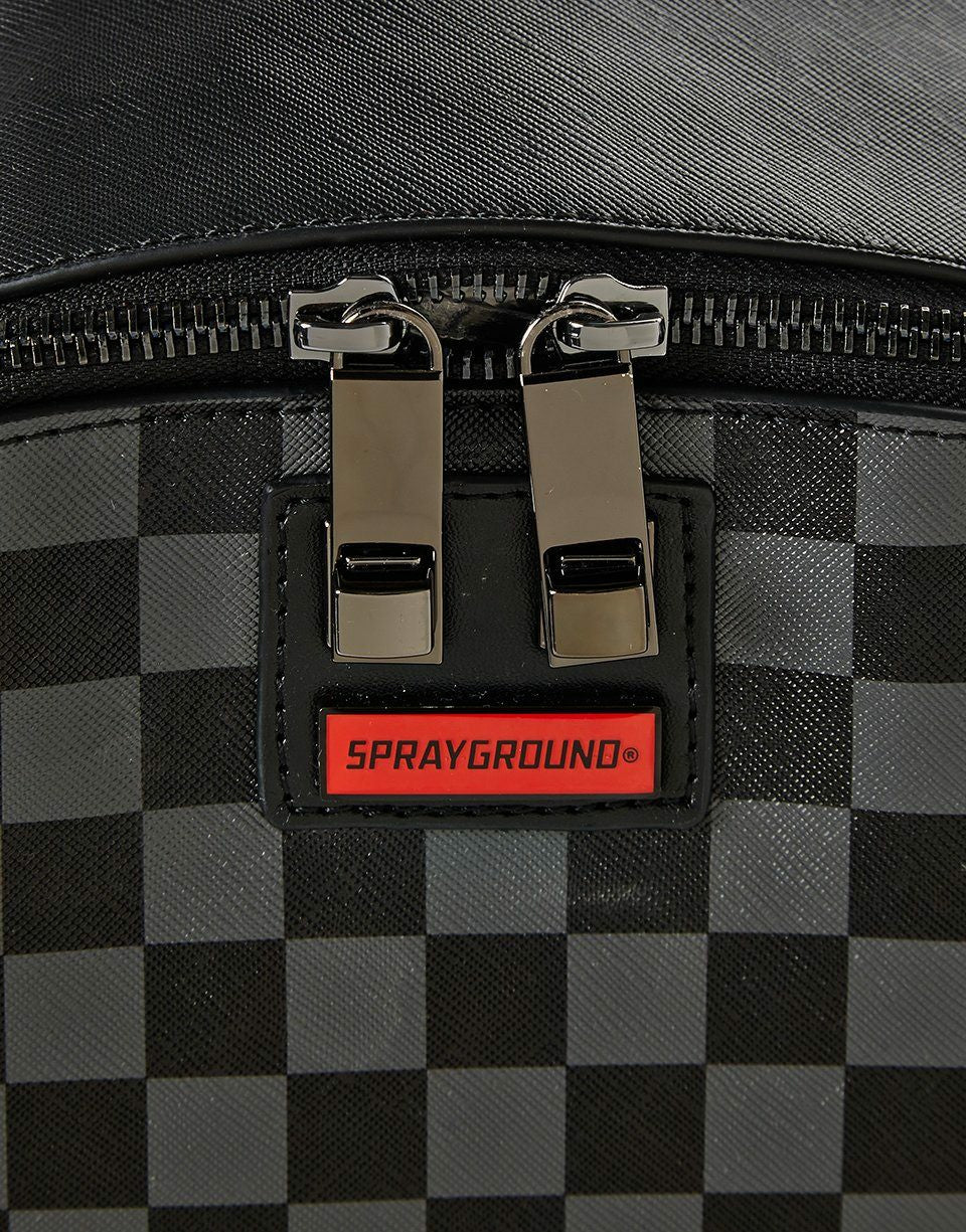 SHARKS IN PARIS (BLACK CHECKERED EDITION) | Sprayground Sale