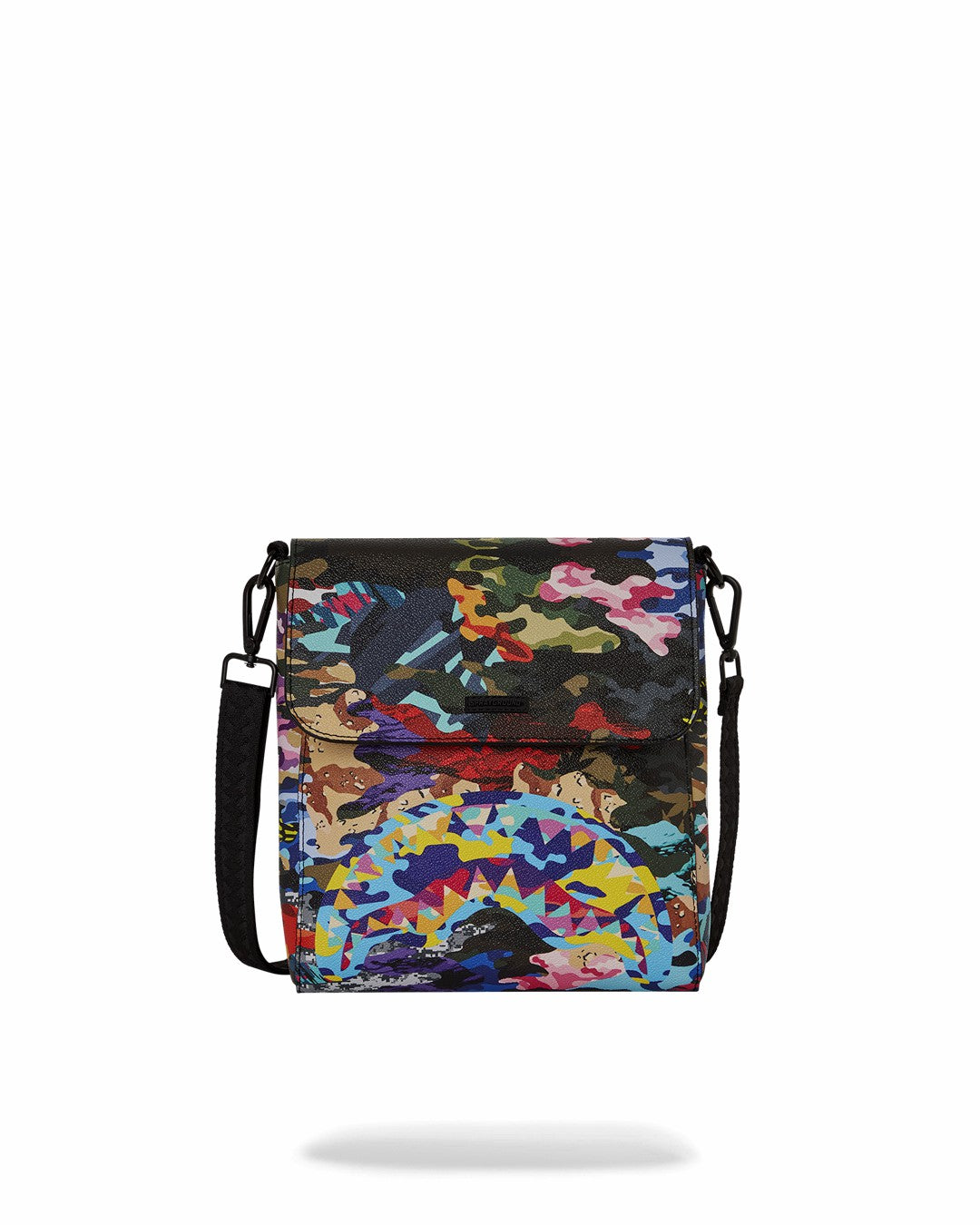 SLICED AND DICED CAMO MESSENGER SLING BAG | Sprayground Outlets