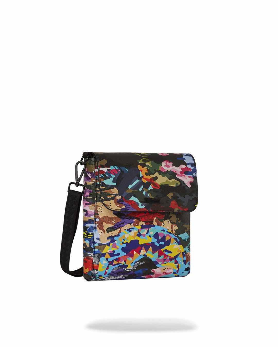SLICED AND DICED CAMO MESSENGER SLING BAG | Sprayground Outlets