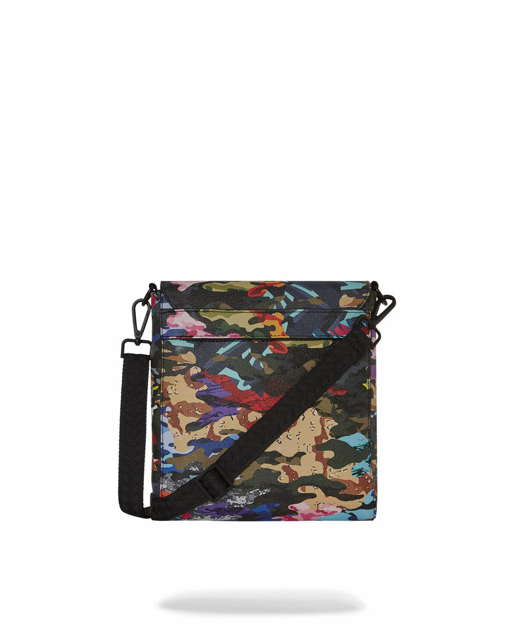 SLICED AND DICED CAMO MESSENGER SLING BAG | Sprayground Outlets