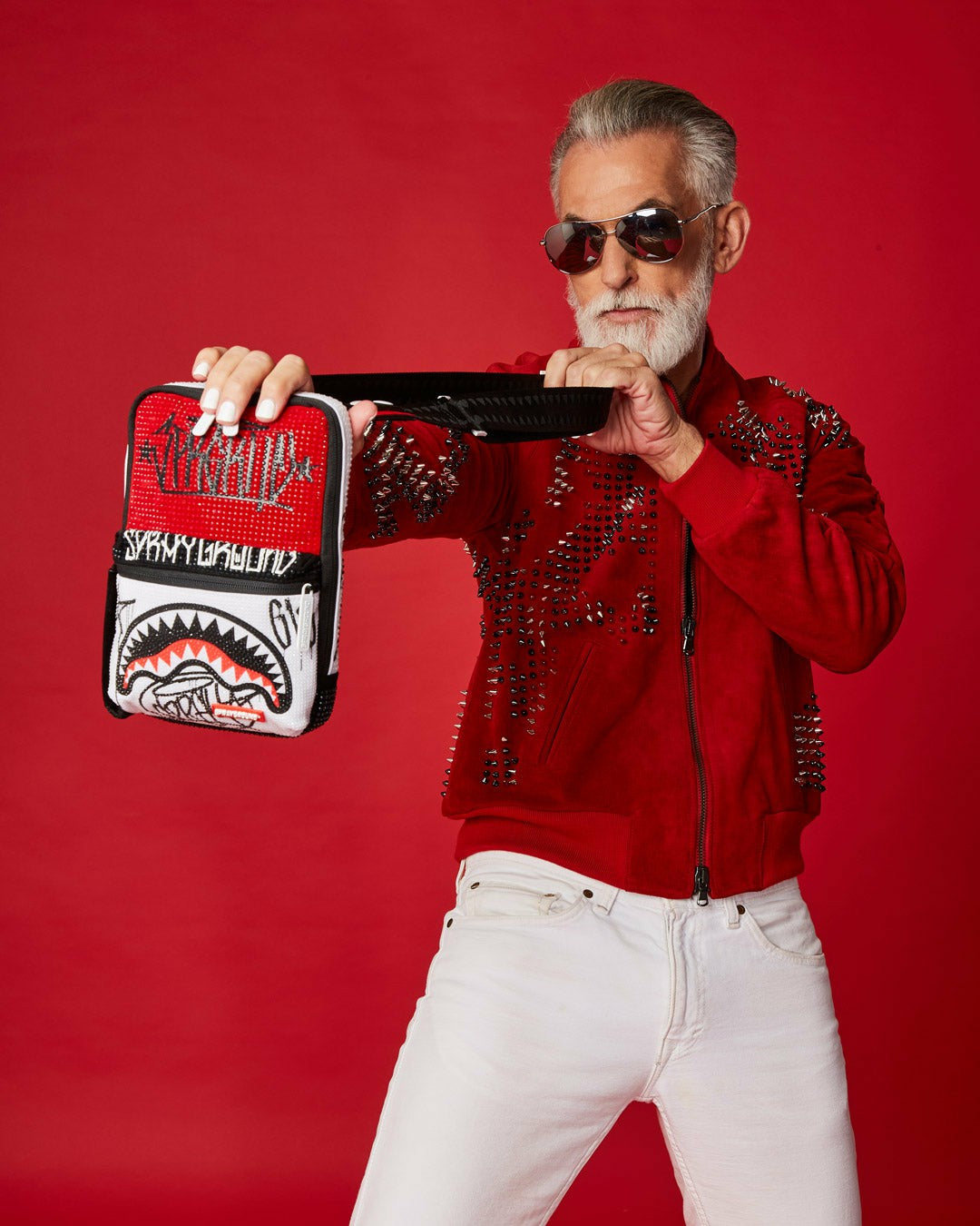 DIAMOND DISTRICT MESSENGER SLING | Sprayground Exclusive Deal
