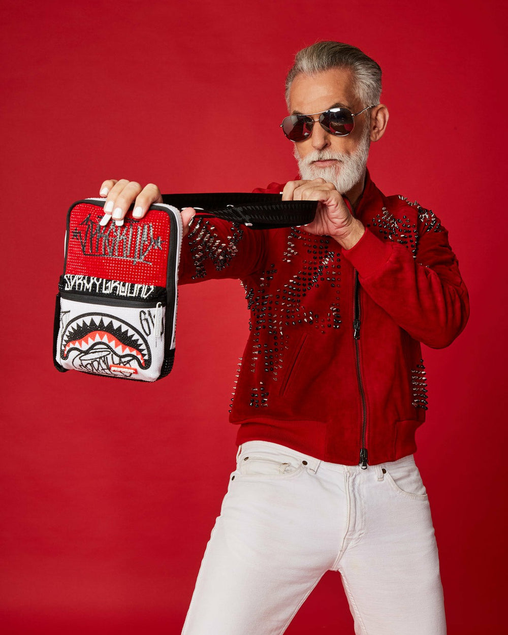 DIAMOND DISTRICT MESSENGER SLING | Sprayground Exclusive Deal