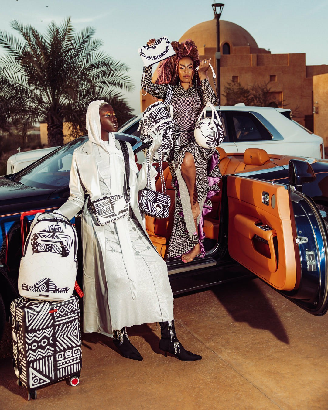 A.I.8 AFRICAN INTELLIGENCE - ORIGIN STORY BACKPACK SLING | Sprayground Hot Deal