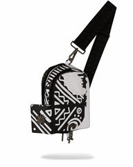 A.I.8 AFRICAN INTELLIGENCE - ORIGIN STORY BACKPACK SLING | Sprayground Hot Deal