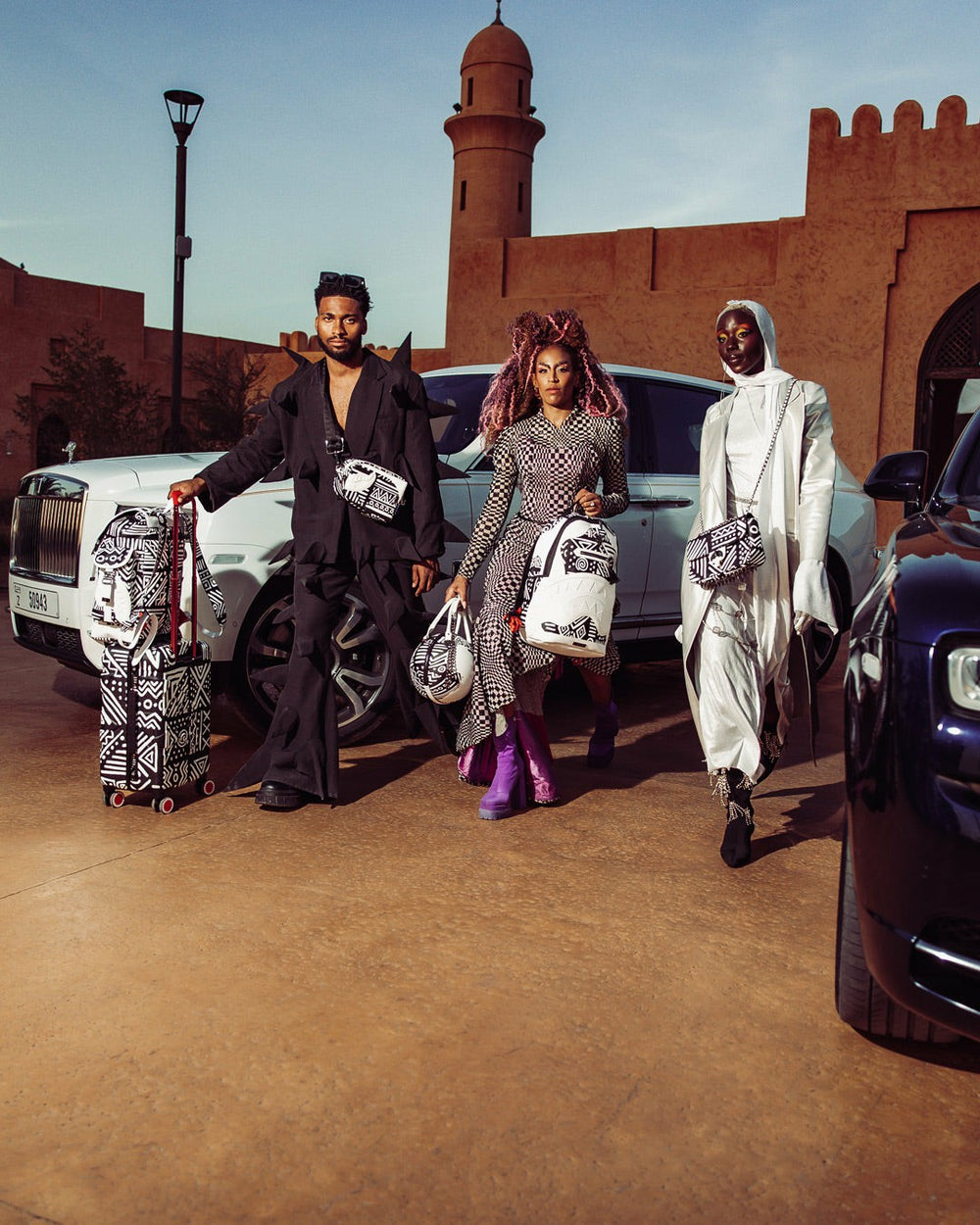 A.I.8 AFRICAN INTELLIGENCE - ORIGIN STORY BACKPACK SLING | Sprayground Hot Deal