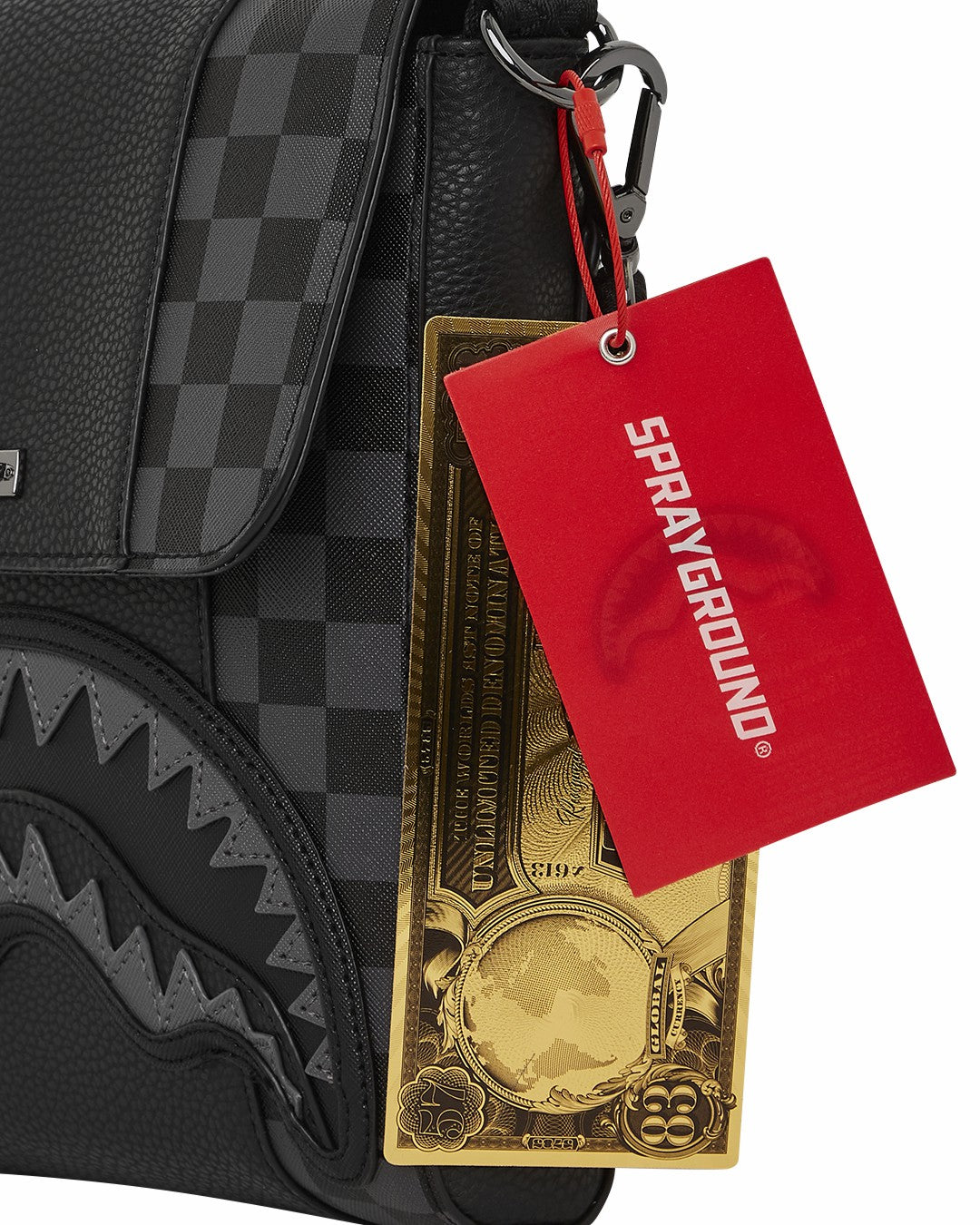RACEWAY SHADOW PHANTOM MESSENGER SLING BAG | Sprayground Bargain