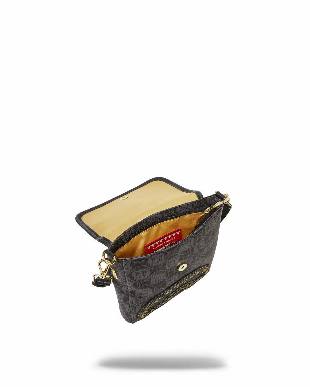 OBSIDIAN STUNNER A.i.6 SANDFLOWER COLLAB LARGE SLING | Sprayground Hot Deal