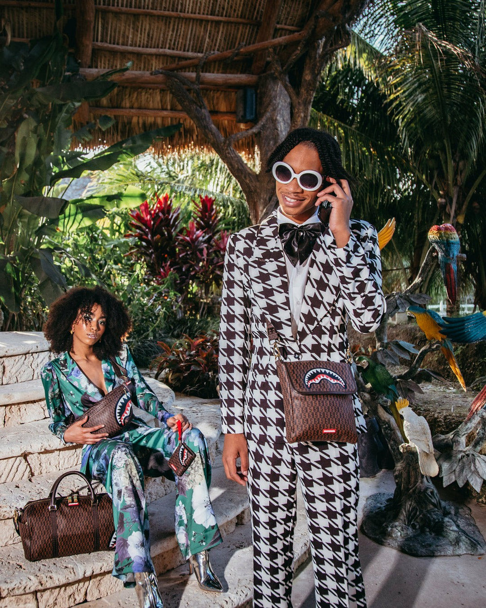 CASHIN CHECKS SHOULDER BAG | Sprayground Savings