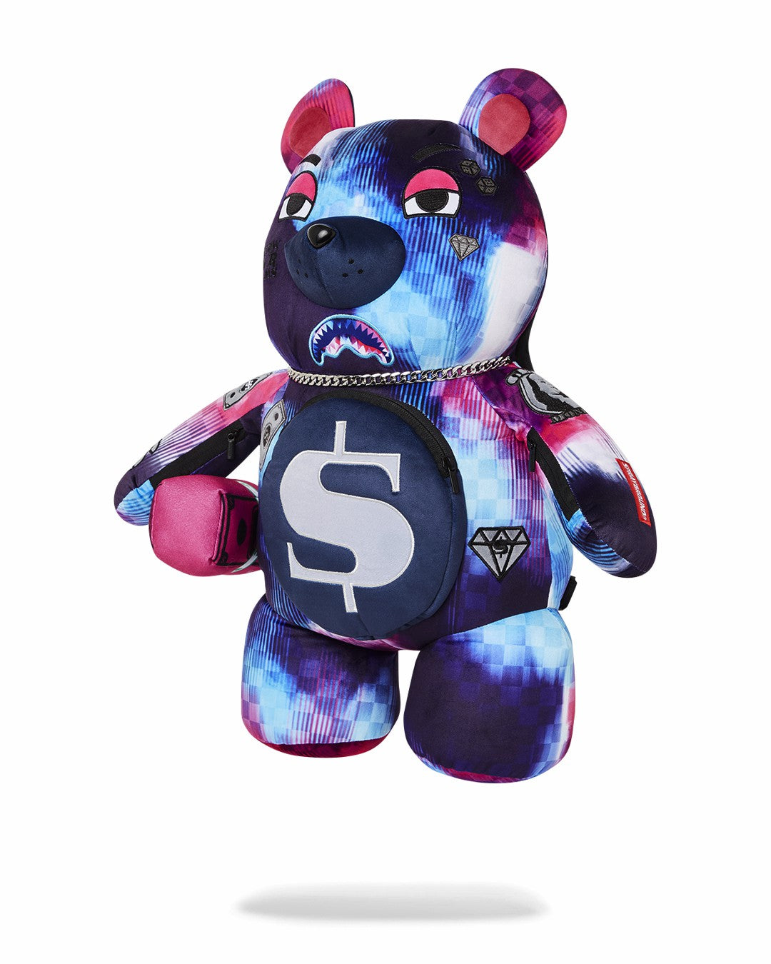 SHARKCLUB ELECTRONICA MONEYBEAR TEDDYBEAR BACKPACK | Sprayground Outlets