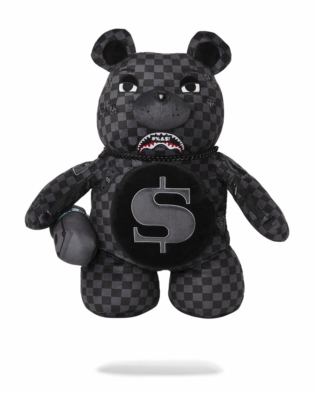 WHAT THE BEEP' SHARK MONEYBEAR TEDDYBEAR BACKPACK
 | Sprayground Bargain