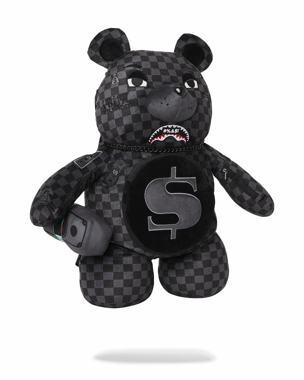 WHAT THE BEEP' SHARK MONEYBEAR TEDDYBEAR BACKPACK
 | Sprayground Bargain