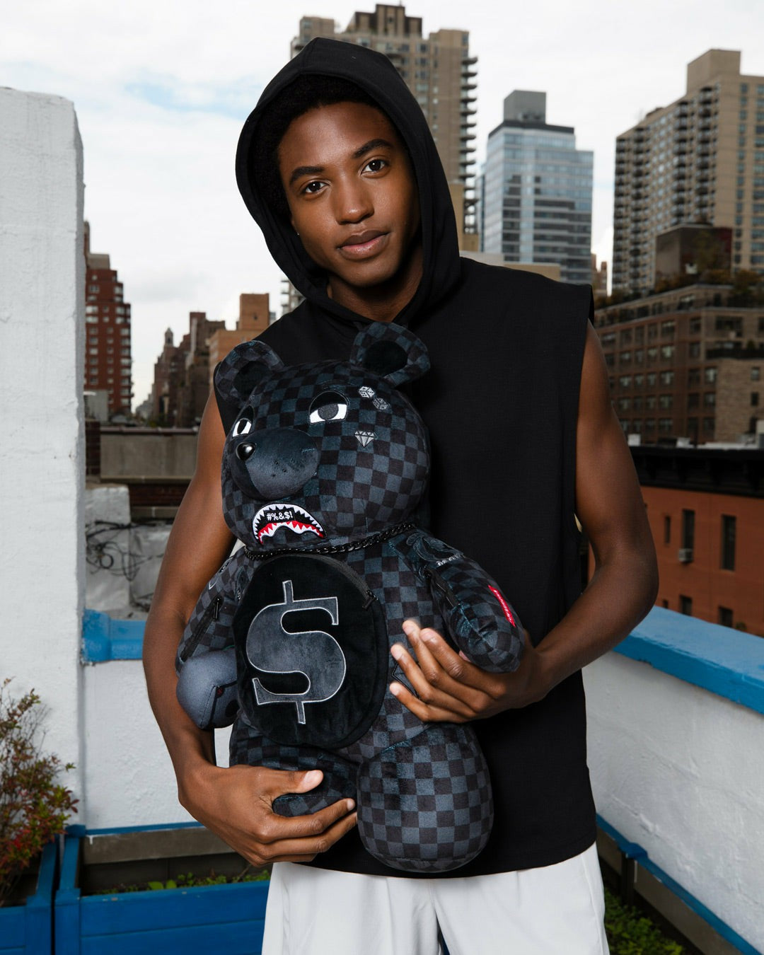 WHAT THE BEEP' SHARK MONEYBEAR TEDDYBEAR BACKPACK
 | Sprayground Bargain