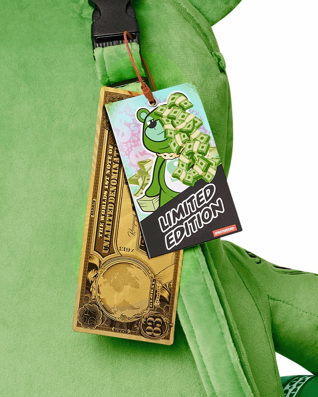 MONEYBEAR ZILLIONS TEDDYBEAR BACKPACK | Sprayground Savings