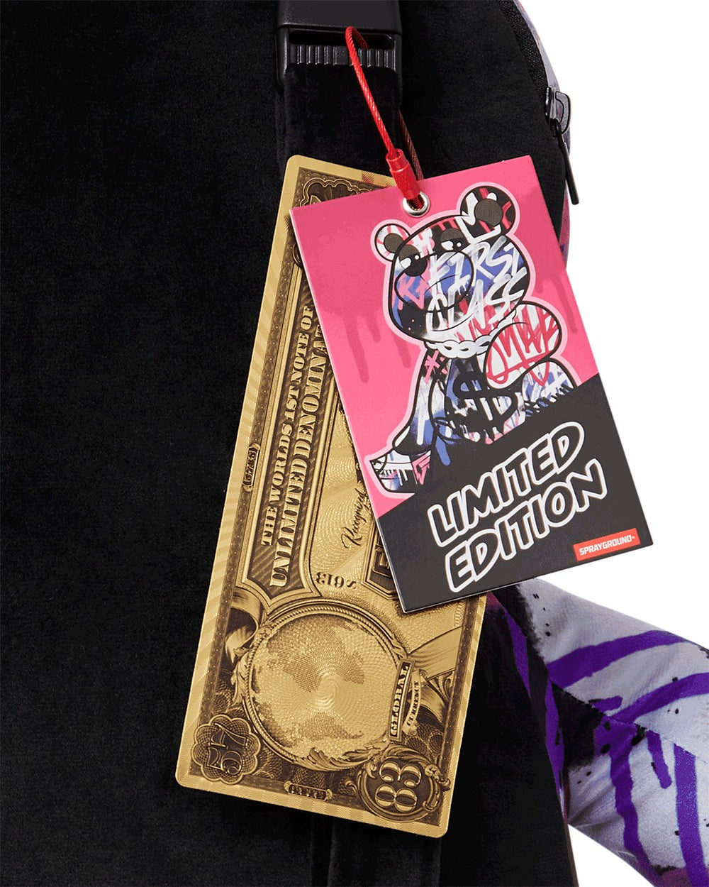 SHARK ATELIER MONEYBEAR TEDDYBEAR BACKPACK | Sprayground Discounted