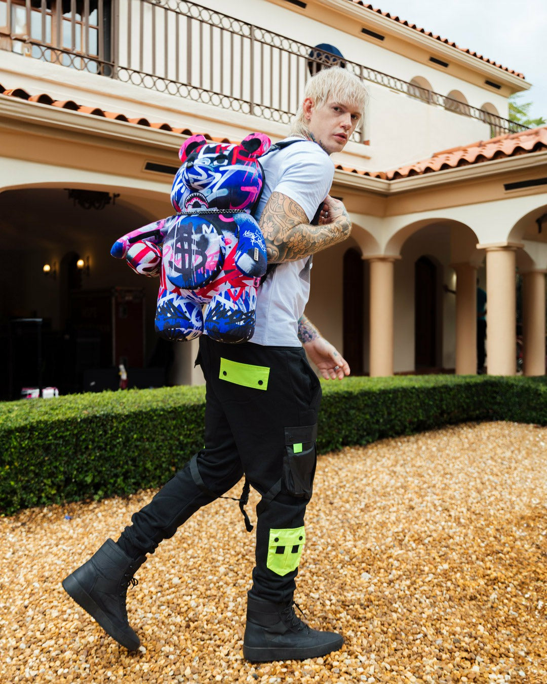 SHARK ATELIER MONEYBEAR TEDDYBEAR BACKPACK | Sprayground Discounted
