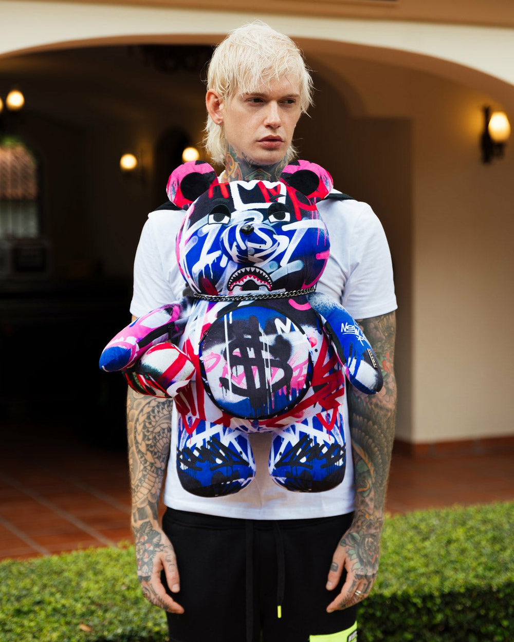 SHARK ATELIER MONEYBEAR TEDDYBEAR BACKPACK | Sprayground Discounted