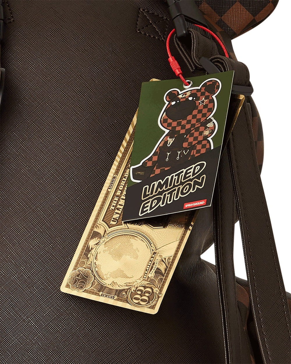 CHECKMATE ROYALE MONEYBEAR TEDDYBEAR BACKPACK | Sprayground Value Deal