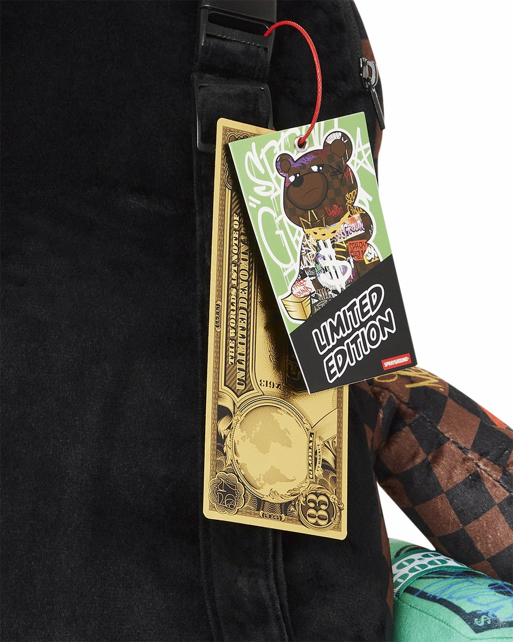 SHARKS IN PARIS THE RIZZ MONEYBEAR TEDDYBEAR BACKPACK | Sprayground Exclusive Deal