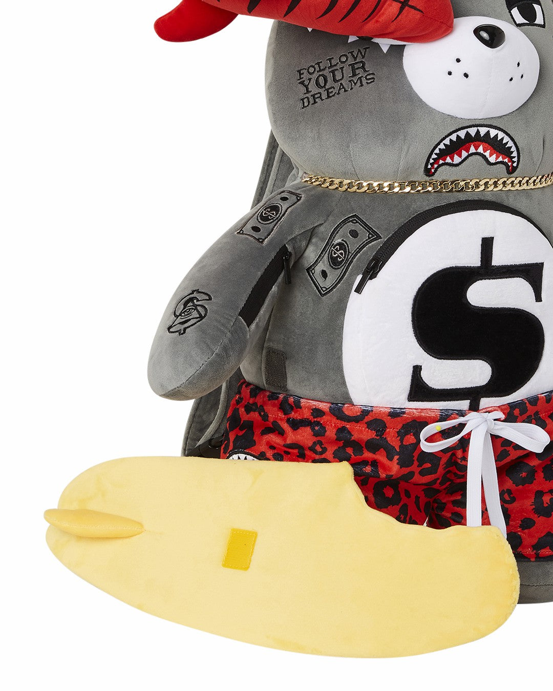 SHARK FRIENDS MONEYBEAR TEDDYBEAR BACKPACK | Sprayground Hot Deal