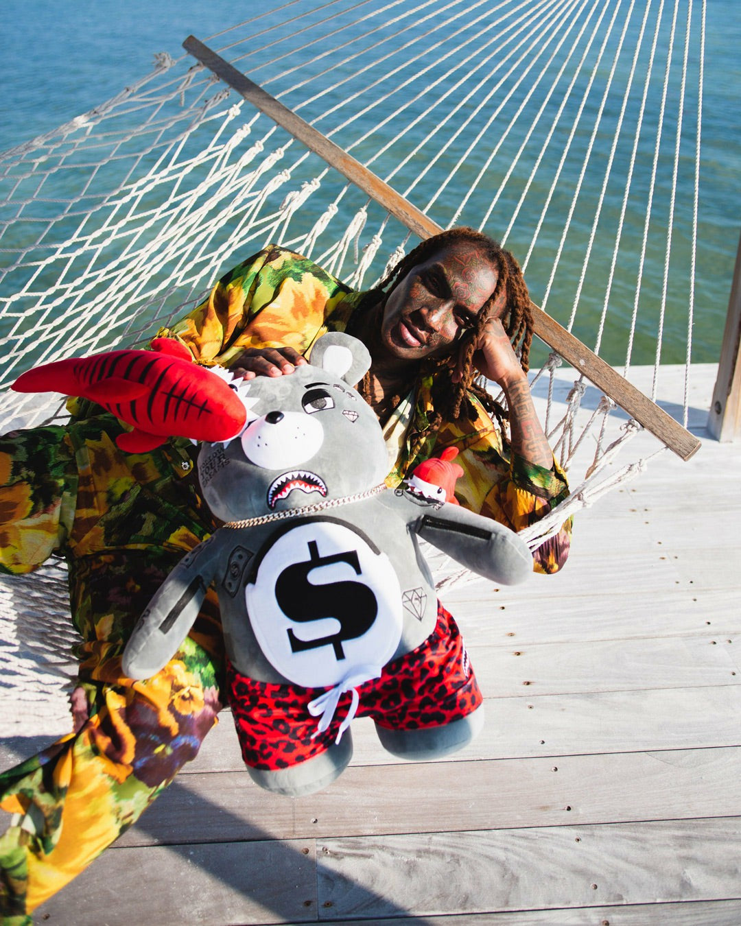 SHARK FRIENDS MONEYBEAR TEDDYBEAR BACKPACK | Sprayground Hot Deal