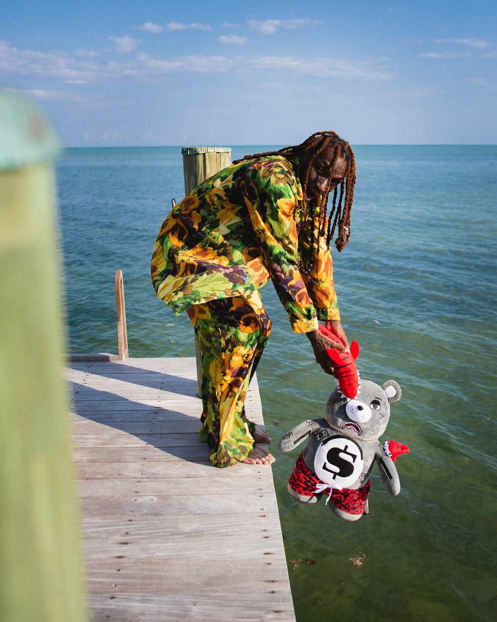 SHARK FRIENDS MONEYBEAR TEDDYBEAR BACKPACK | Sprayground Hot Deal