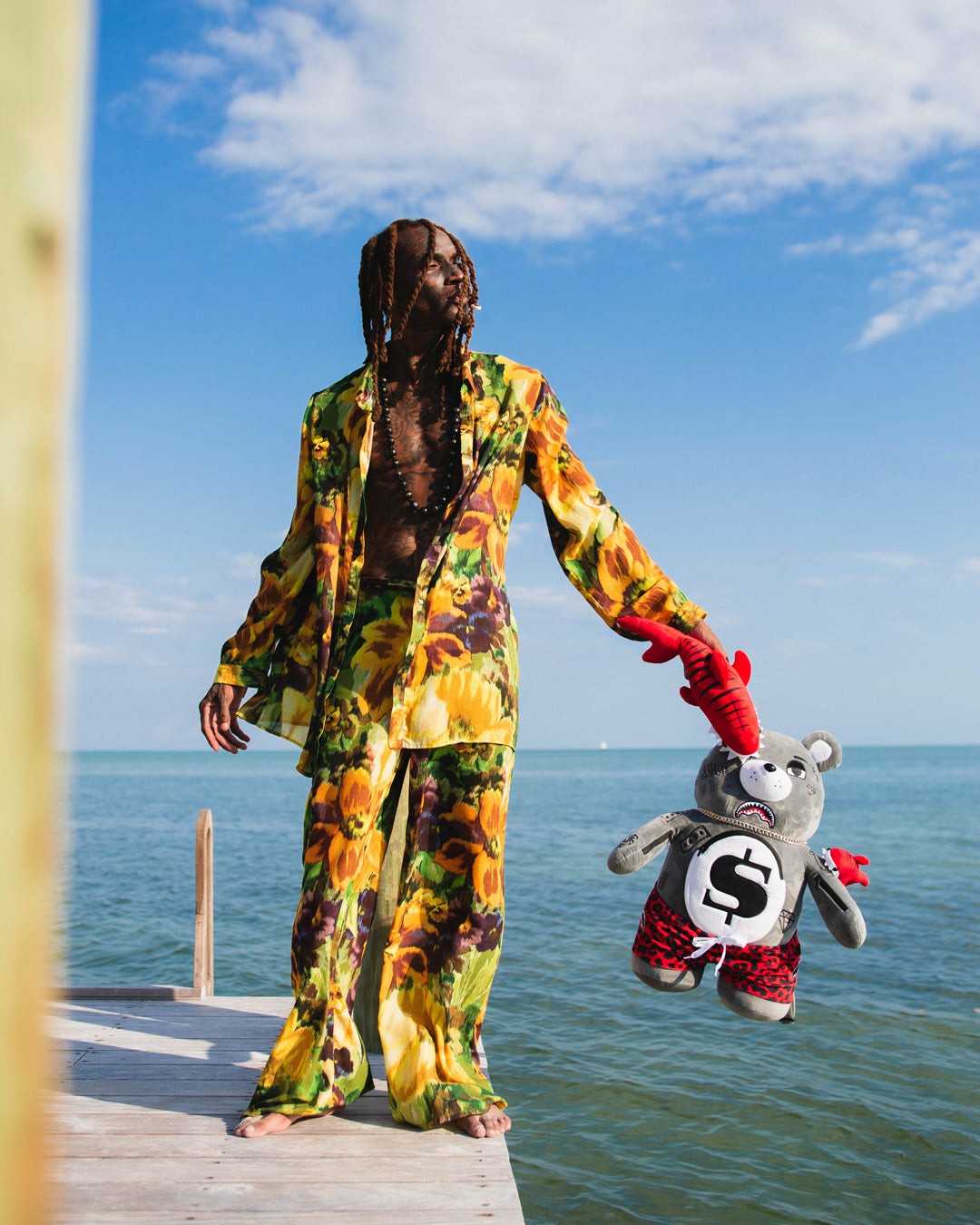 SHARK FRIENDS MONEYBEAR TEDDYBEAR BACKPACK | Sprayground Hot Deal