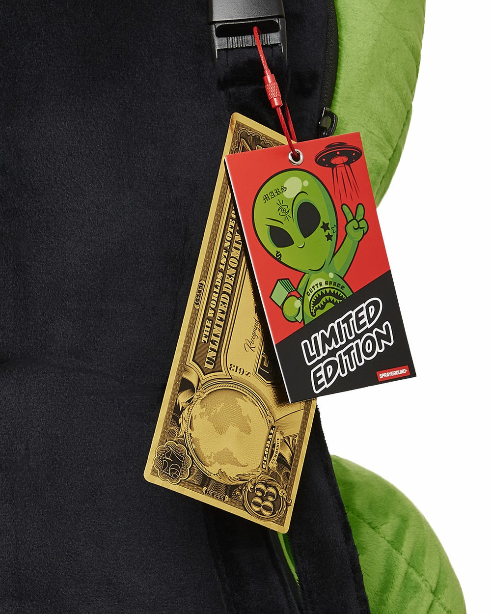 ALIEN PLUSH BACKPACK | Sprayground Limited Offer