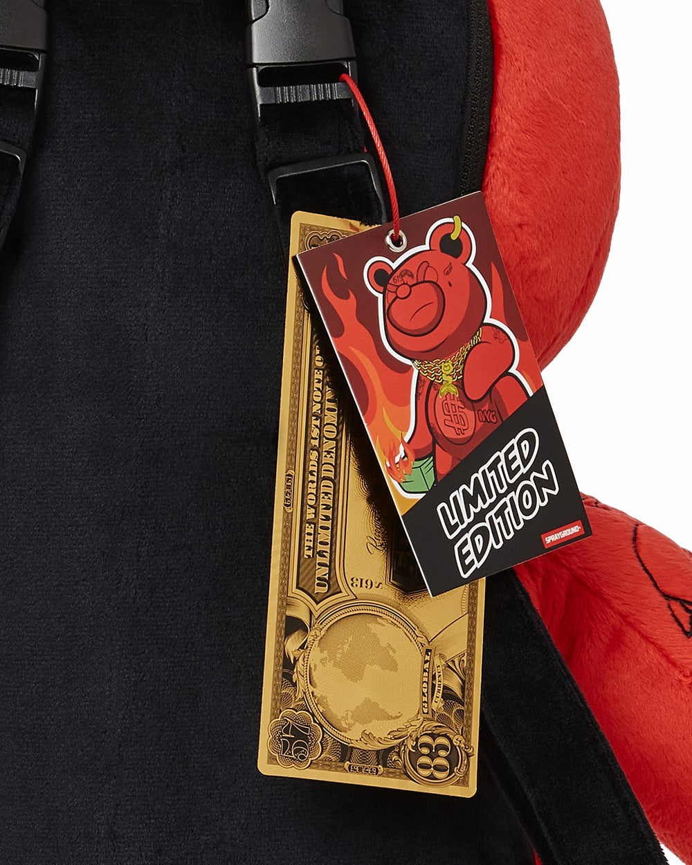 DIABLO PLUSH TEDDYBEAR BACKPACK | Sprayground Special Offer