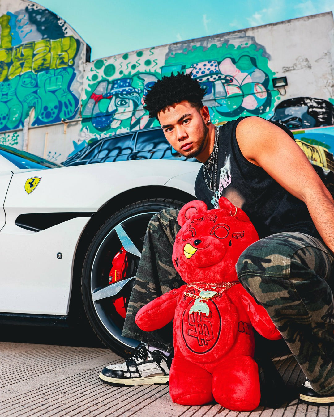 DIABLO PLUSH TEDDYBEAR BACKPACK | Sprayground Special Offer