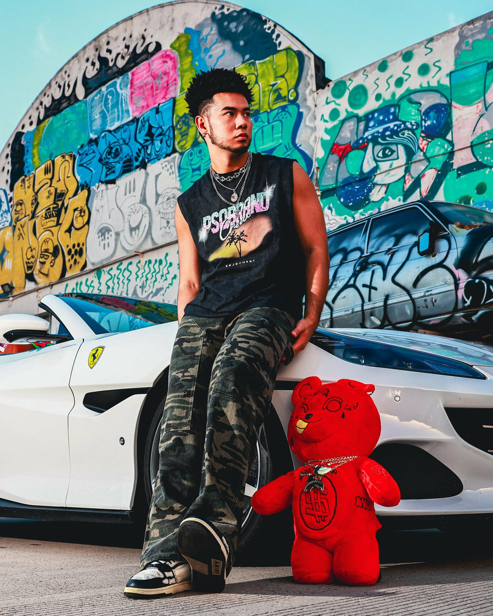 DIABLO PLUSH TEDDYBEAR BACKPACK | Sprayground Special Offer