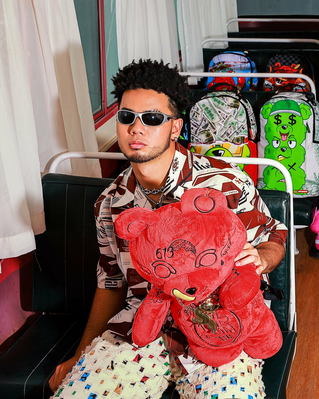 DIABLO PLUSH TEDDYBEAR BACKPACK | Sprayground Special Offer