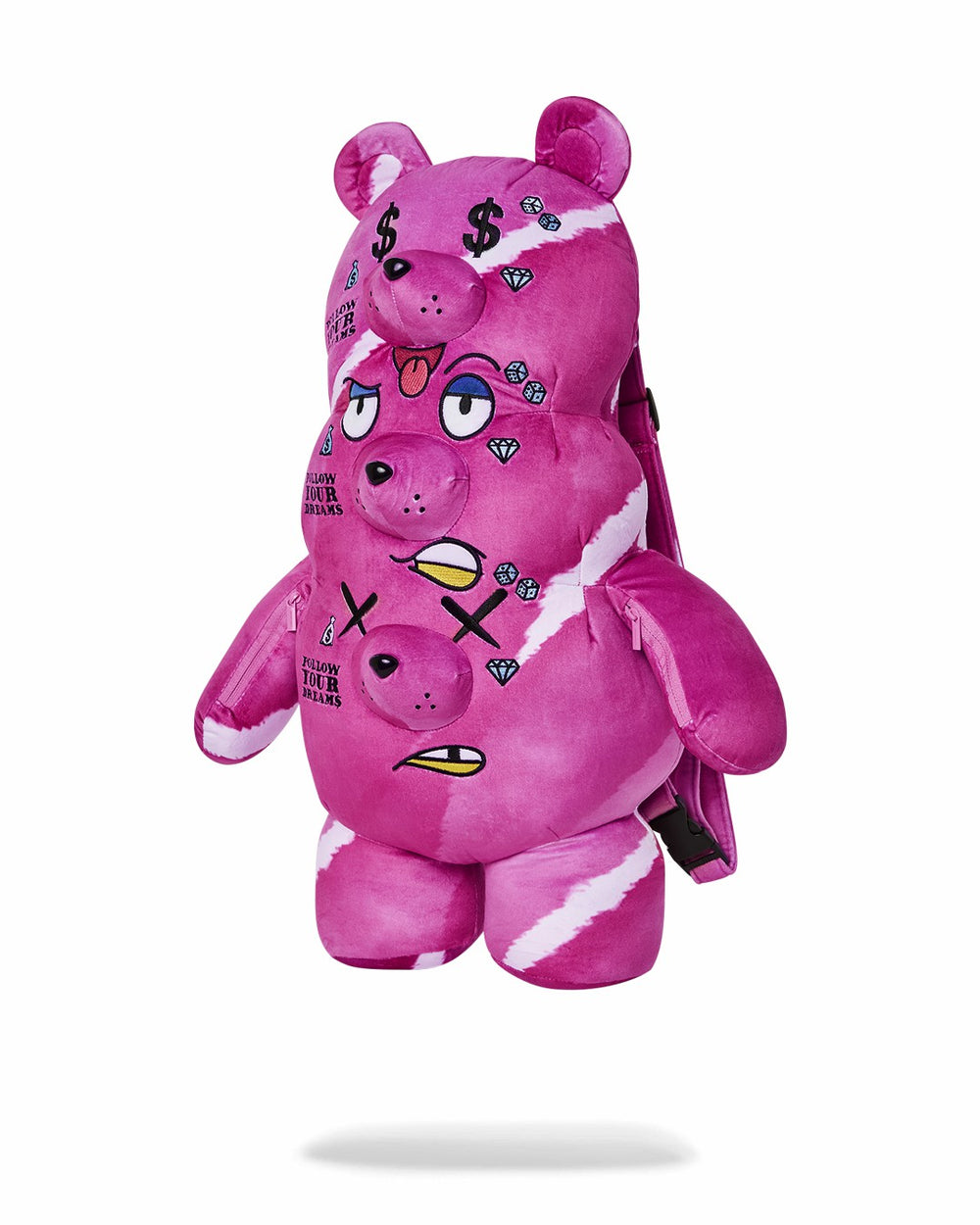 THE 3 HEADED BEAR PLUSH TEDDYBEAR BACKPACK | Sprayground Outlets