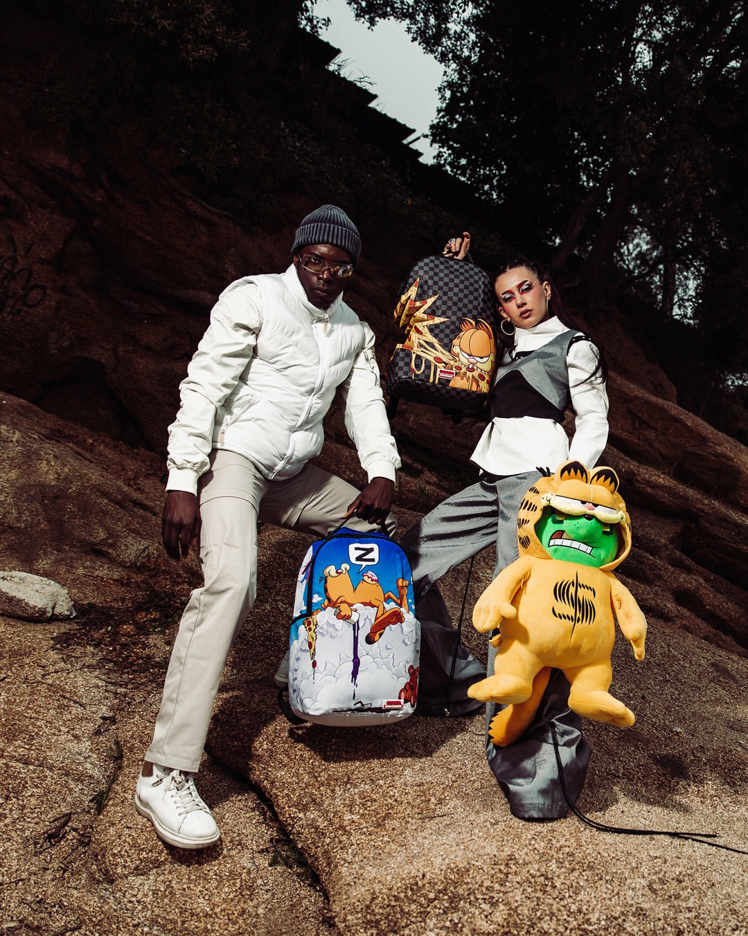 GARFIELD MONEYBEAR SUIT TEDDYBEAR BACKPACK | Sprayground Discounted