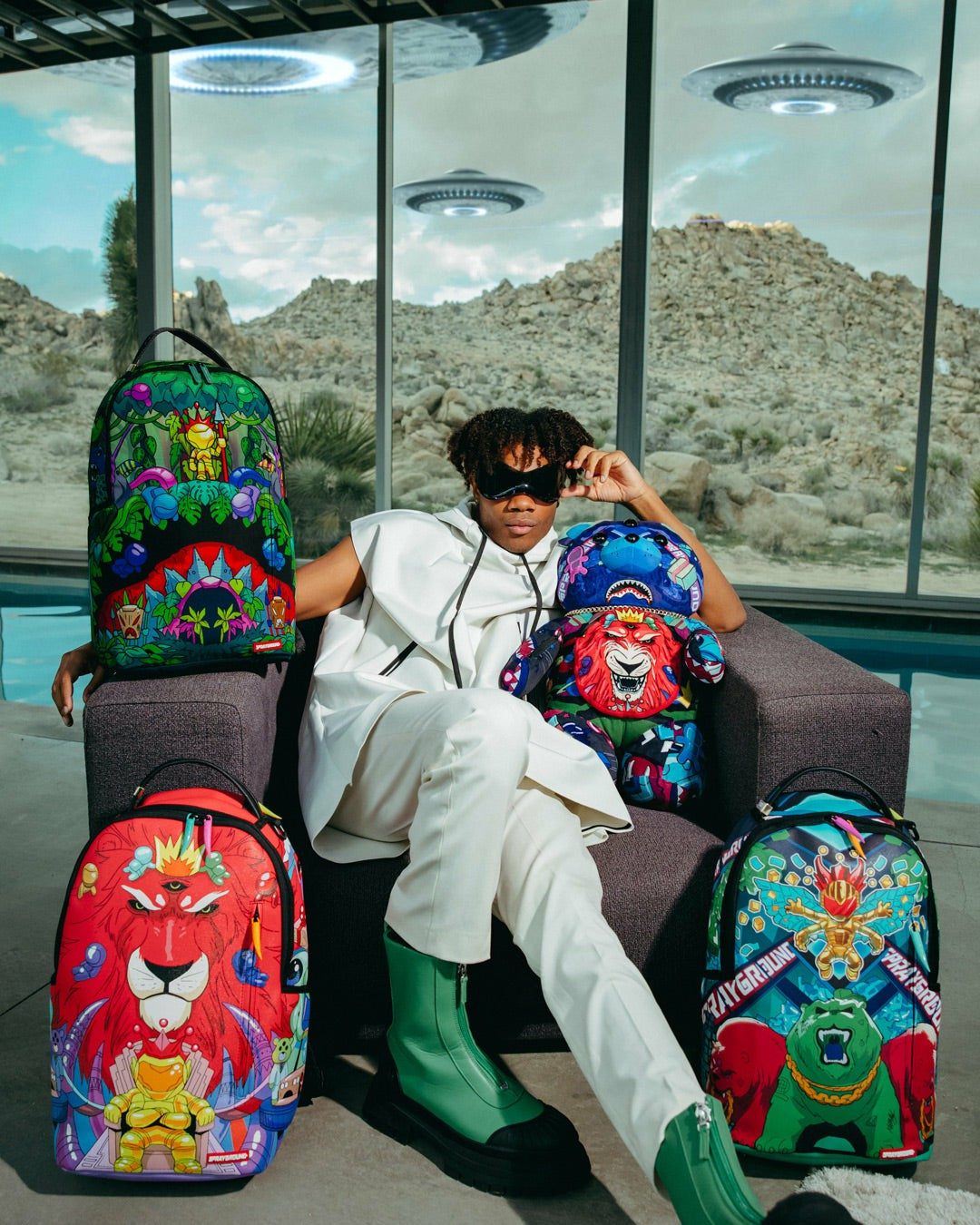ASTRO TWILIGHT MONEYBEAR TEDDYBEAR BACKPACK | Sprayground Value Deal