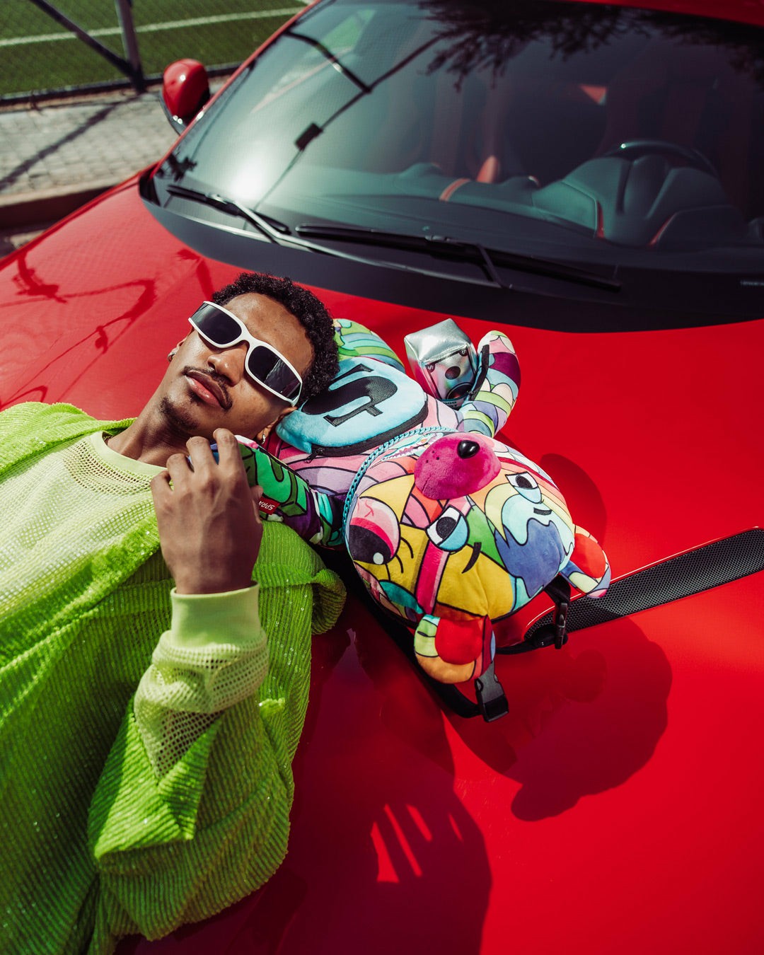 STEADY TRIPPIN MONEYBEAR TEDDYBEAR BACKPACK | Sprayground Exclusive Deal