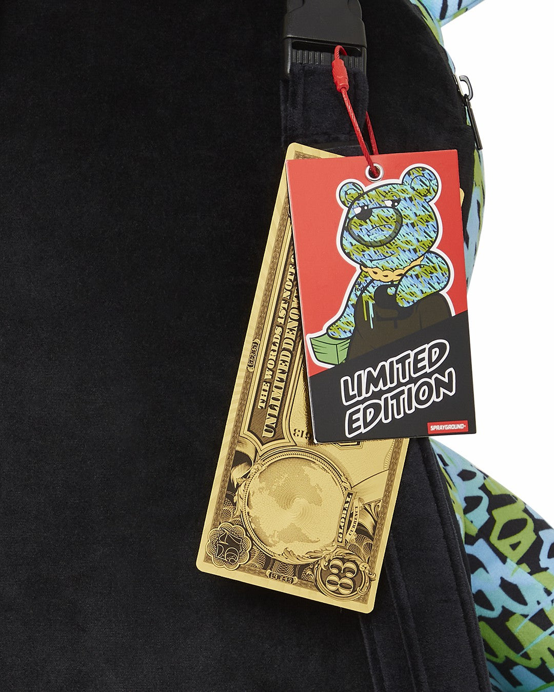 ROUGE THE GAWD MONEYBEAR TEDDYBEAR BACKPACK | Sprayground Special Offer