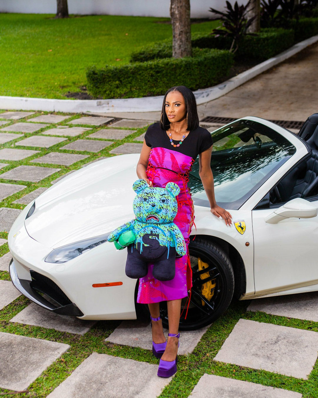 ROUGE THE GAWD MONEYBEAR TEDDYBEAR BACKPACK | Sprayground Special Offer