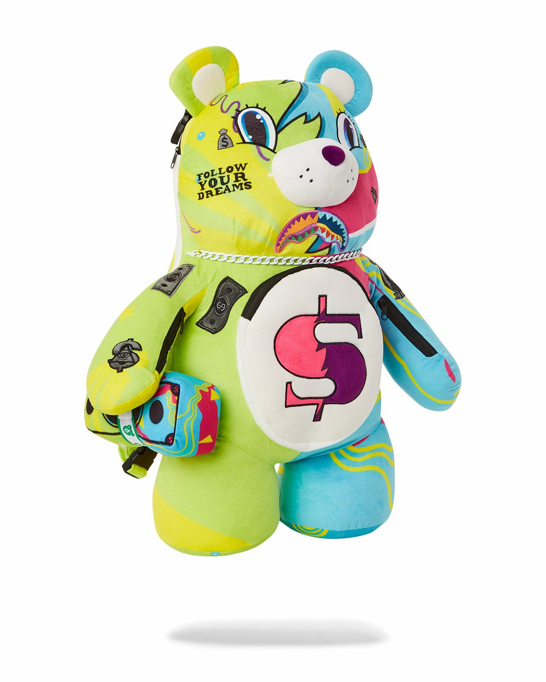 SUPER WEIRD MONEYBEAR TEDDYBEAR BACKPACK | Sprayground On Sale