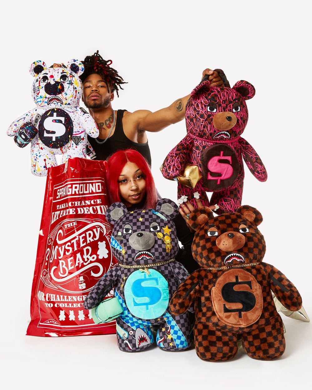 MYSTERY BEARS PACK (COLLECT ALL 5) | Sprayground Outlets