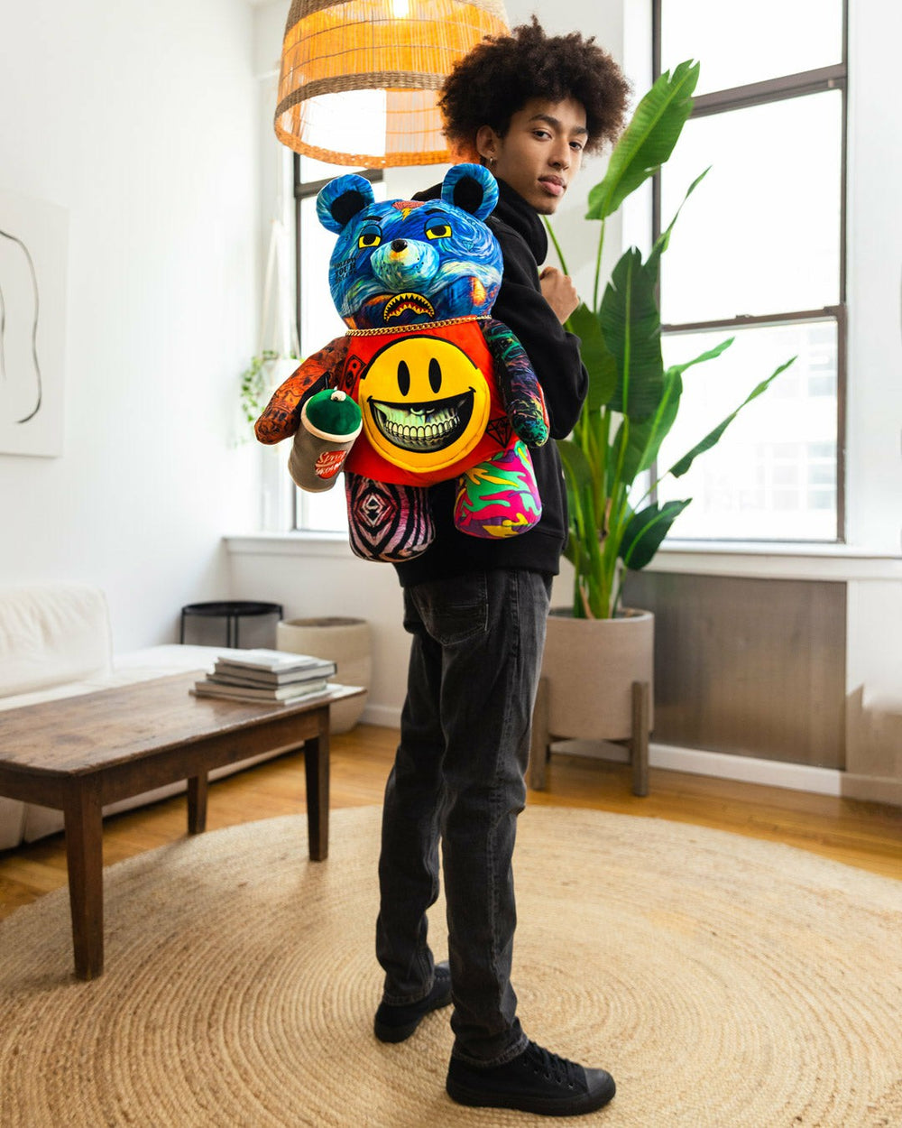 VILLAIN MONEY BEAR TEDDYBEAR RON ENGLISH EDITION BACKPACK | Sprayground Bargain