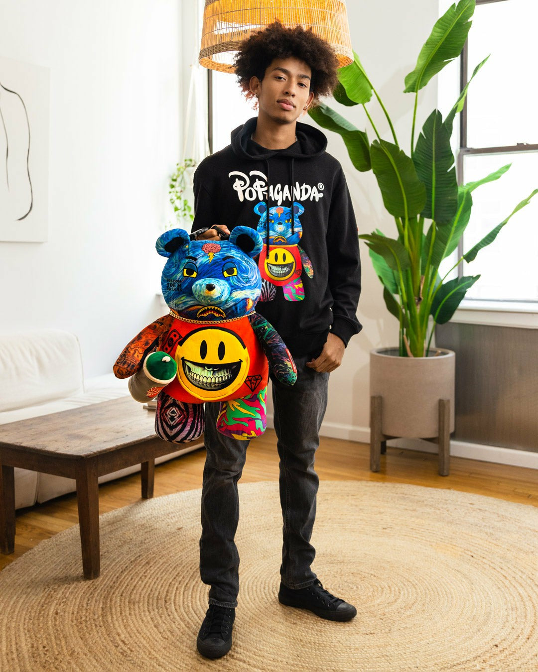 VILLAIN MONEY BEAR TEDDYBEAR RON ENGLISH EDITION BACKPACK | Sprayground Bargain