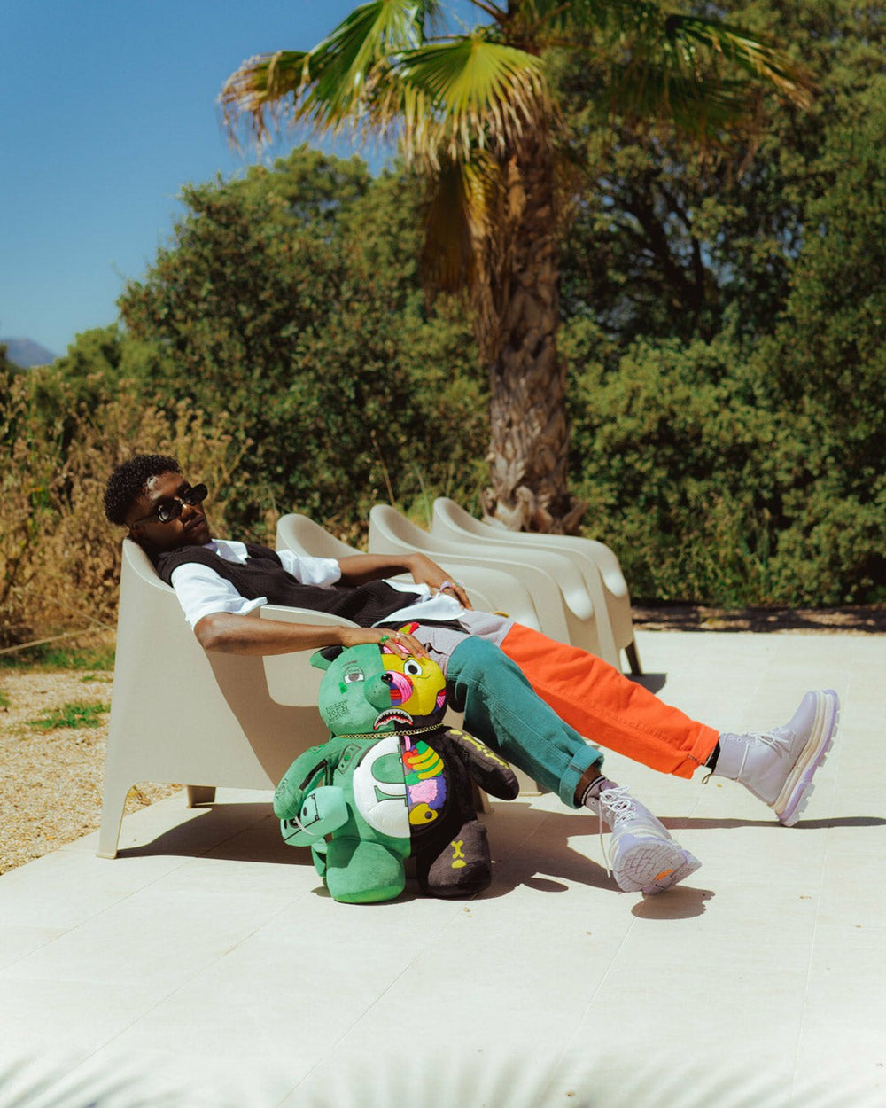 YOUNG X-RAY MONEYBEAR TEDDYBEAR BACKPACK | Sprayground Limited Offer