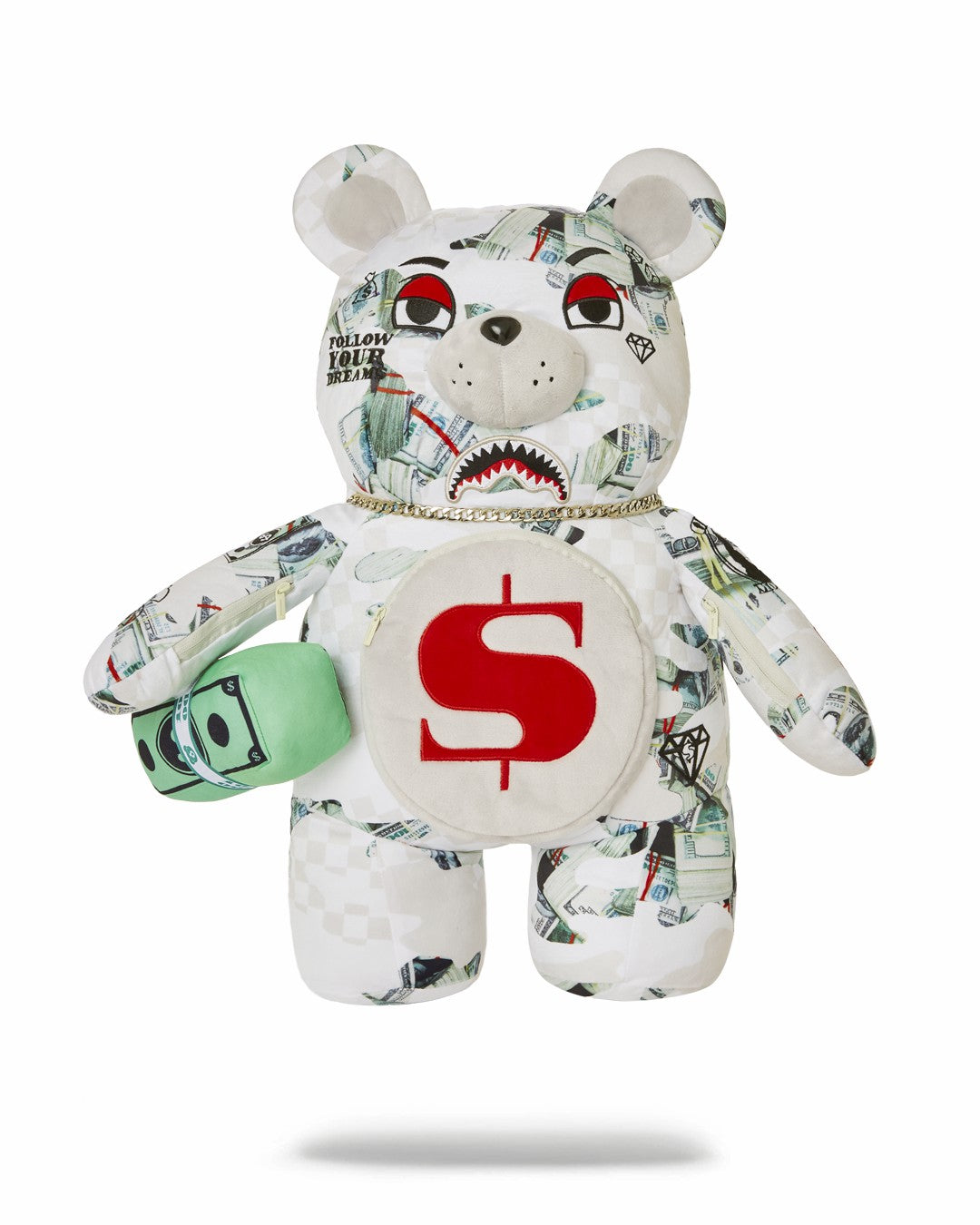 FEROCIOU$ MONEYBEAR TEDDYBEAR BACKPACK | Sprayground On Sale