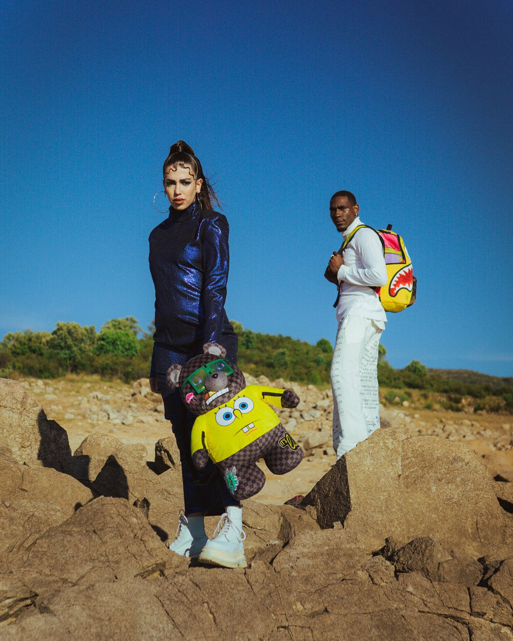 SPONGEBOB MONEYBEAR TEDDYBEAR BACKPACK | Sprayground Outlets