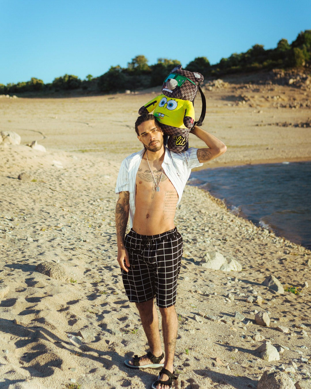 SPONGEBOB MONEYBEAR TEDDYBEAR BACKPACK | Sprayground Outlets