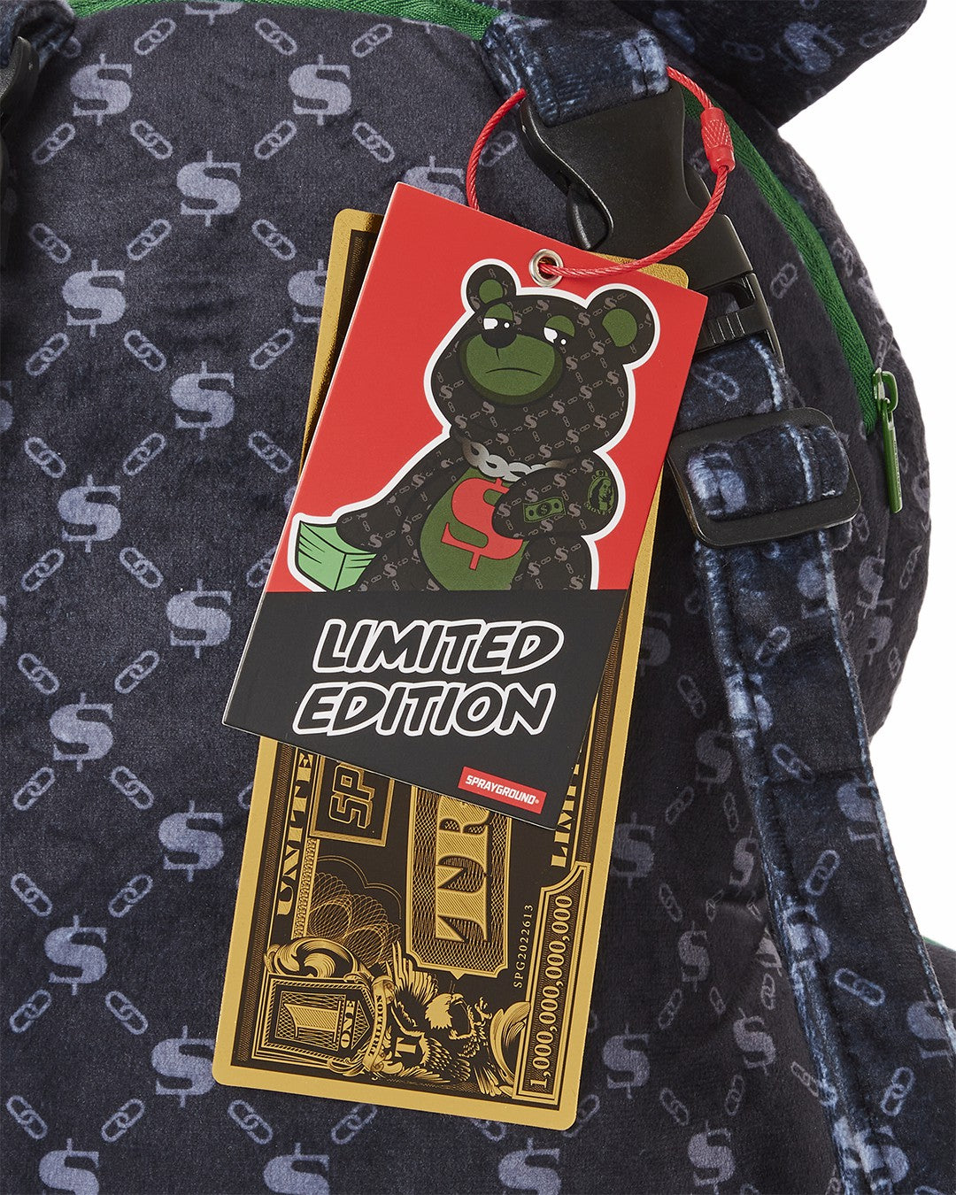 DINERO MONEYBEAR TEDDYBEAR BACKPACK | Sprayground Bargain